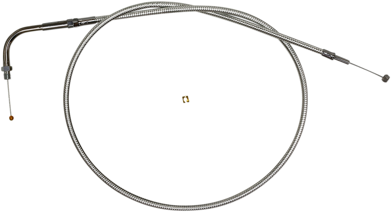 Magnum - Throttle Cable - 38-3/4" - Sterling Chromite II - Sterling Chromite II Braided Cable for Harley-Davidson  Throttle - 3373S