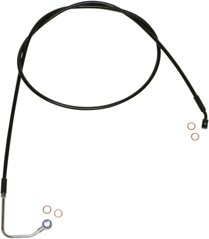 Magnum - Brake Line - Upper - XR - Black - XR Stainless Upper Brake Line - SBB1404-68