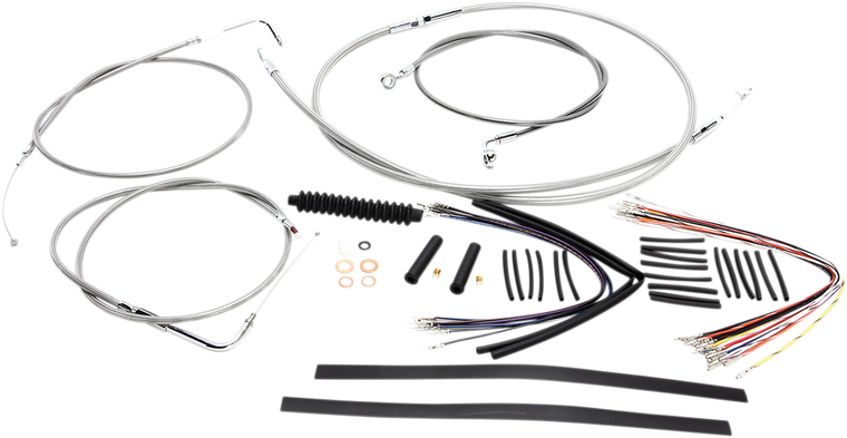 Magnum - Control Cable Kit - XR - Stainless Steel - XR Handlebar Installation Kit - 589251
