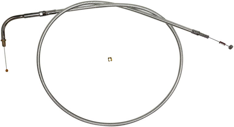 Magnum - Idle Cable - 52" - Sterling Chromite II - Sterling Chromite II Braided Cable for Harley-Davidson  Idle - 342112 Magnum - Idle Cable - 52" - Sterling Chromite II - Sterling Chromite II Braided Cable for Harley-Davidson  Idle - 342112