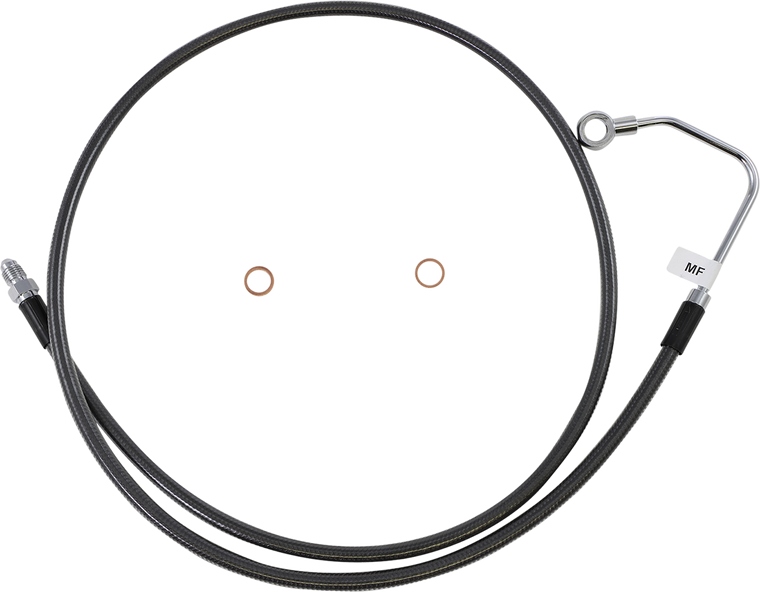 Magnum - Mid Brake Line - ABS - Black Pearl - Designer Series DOT ABS-Specific Mid Brake Line Kit - 47011