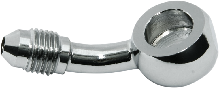 Magnum - Banjo Fitting - 10 mm - AN3 35° - Chrome - -3 AN Banjo Fitting - 1703-28