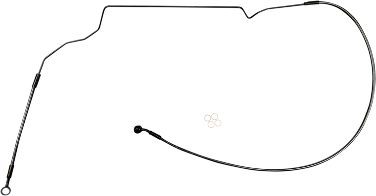 Magnum - Brake Line - Upper - Black Pearl - Braided Front Brake Line - AS475037