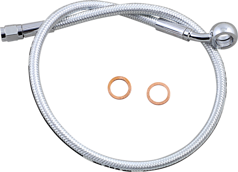 Magnum - Brake Line - 12mm-35° - 22" - Sterling Chromite II - Alternate Length Upper Brake Line - AS378122