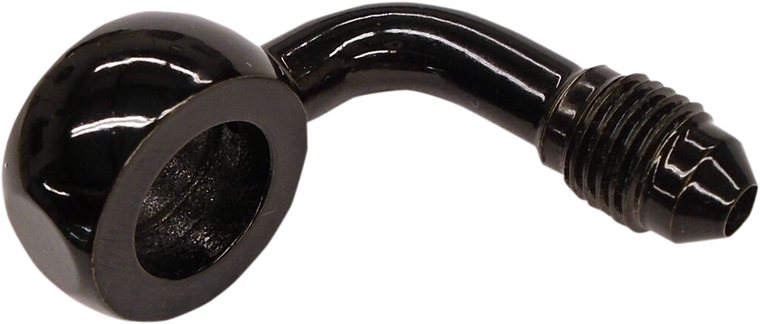 Magnum - Banjo Fitting - 7/16" - AN3 90° - Black - -3 AN Banjo Fitting - 1704-56