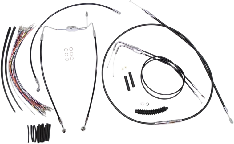 Magnum - Control Cable Kit - XR - Black - XR Handlebar Installation Kit - 489281