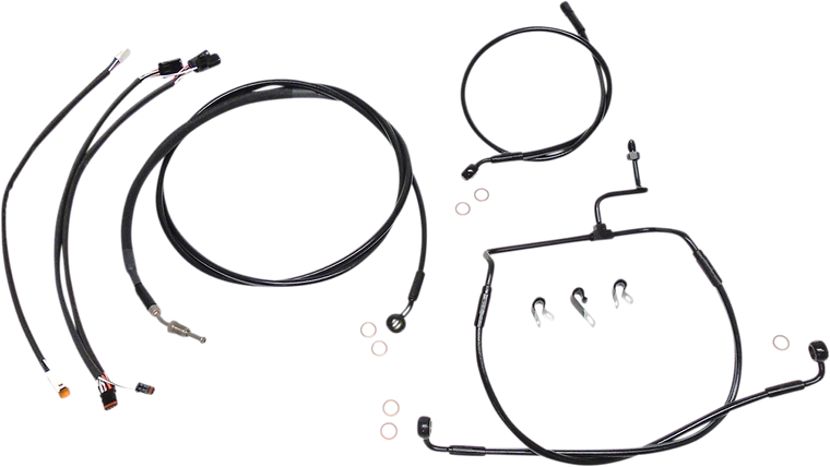 Magnum - Control Cable Kit - XR - Black - XR Handlebar Installation Kit - 486831