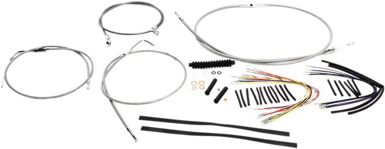 Magnum - Control Cable Kit - XR - Stainless Steel - XR Handlebar Installation Kit - 589442