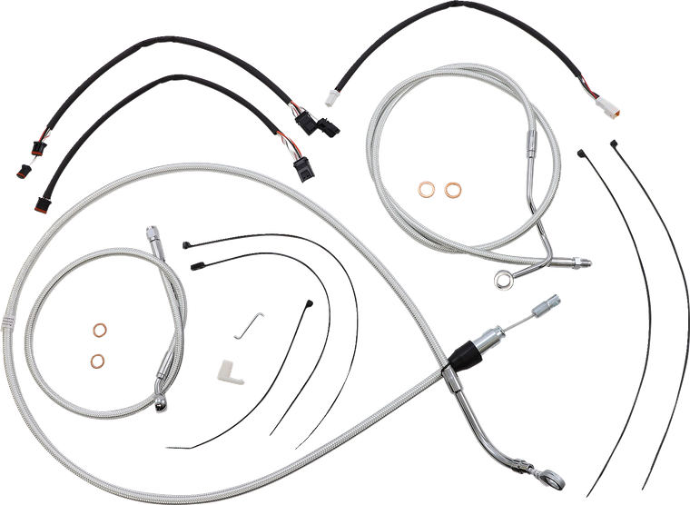 Magnum - Control Cable Kit - Sterling Chromite II - Sterling Chromite II Designer Handlebar Installation Kit - 3871171
