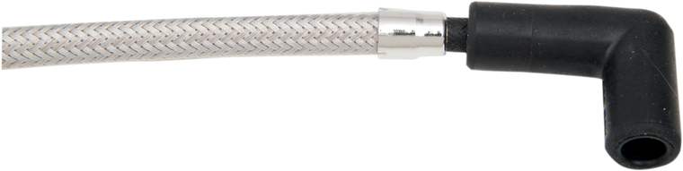 Magnum - Spark Plug Wires - Polished Stainless - '99-'08 FLT - Braided Spark Plug Wire - 3033S
