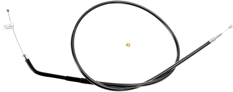 Magnum - Throttle Cable - Black Pearl - Black Pearl Braided Throttle/Idle Cable  Throttle - 43368 Magnum - Throttle Cable - Black Pearl - Black Pearl Braided Throttle/Idle Cable  Throttle - 43368