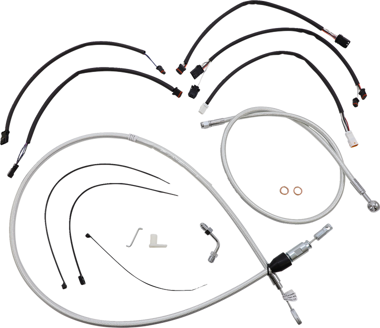 Magnum - Control Cable Kit - Sterling Chromite II - Sterling Chromite II Designer Handlebar Installation Kit - 3871182