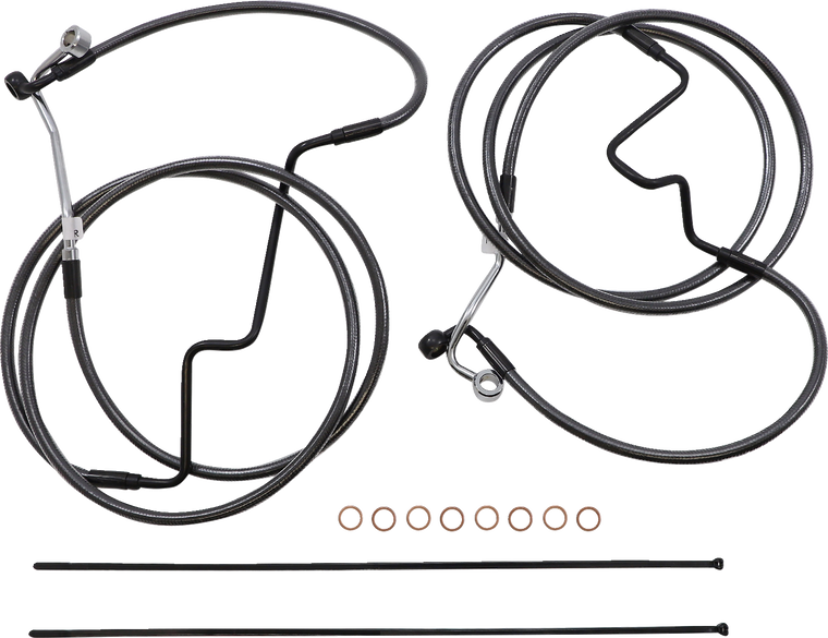 Magnum - Control Cable Kit - Black Pearl - Black Pearl Designer Handlebar Installation Kit - 487993 Magnum - Control Cable Kit - Black Pearl - Black Pearl Designer Handlebar Installation Kit - 487993