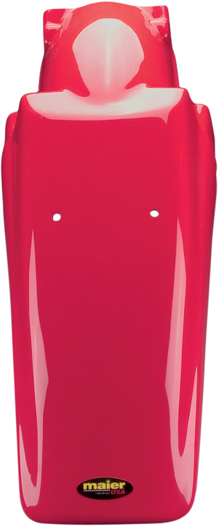Maier - MX Style Rear Fender - Red - MX Style Rear Fender - 12304-12