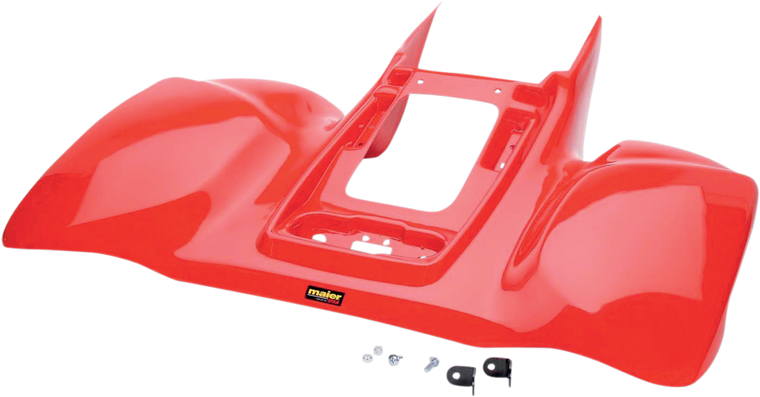 Maier - Rear Fender - Red - Fender Replacement Plastic - 11743-12