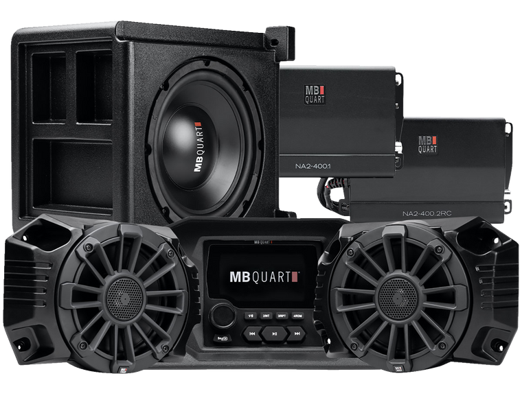 Mb Quart - Audio Kit - Ranger - Stage 3 Tuned Audio System - MBQRG-STG3-1