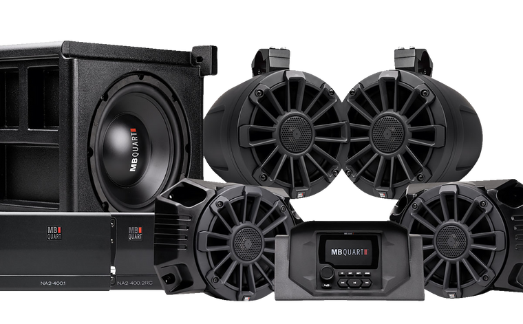 Mb Quart - Audio Kit - Ranger - Stage 5 Tuned Audio System - MBQRG-STG5-1 Mb Quart - Audio Kit - Ranger - Stage 5 Tuned Audio System - MBQRG-STG5-1