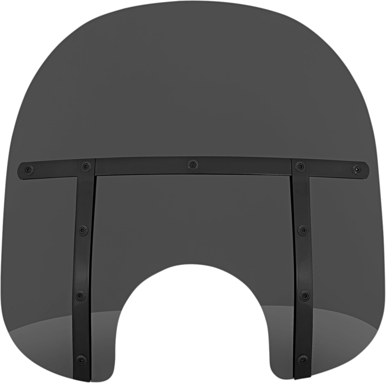 Memphis Shades - Fats Windshield - Dark Black Smoke - 15" - Fats Windshield - MEB31210
