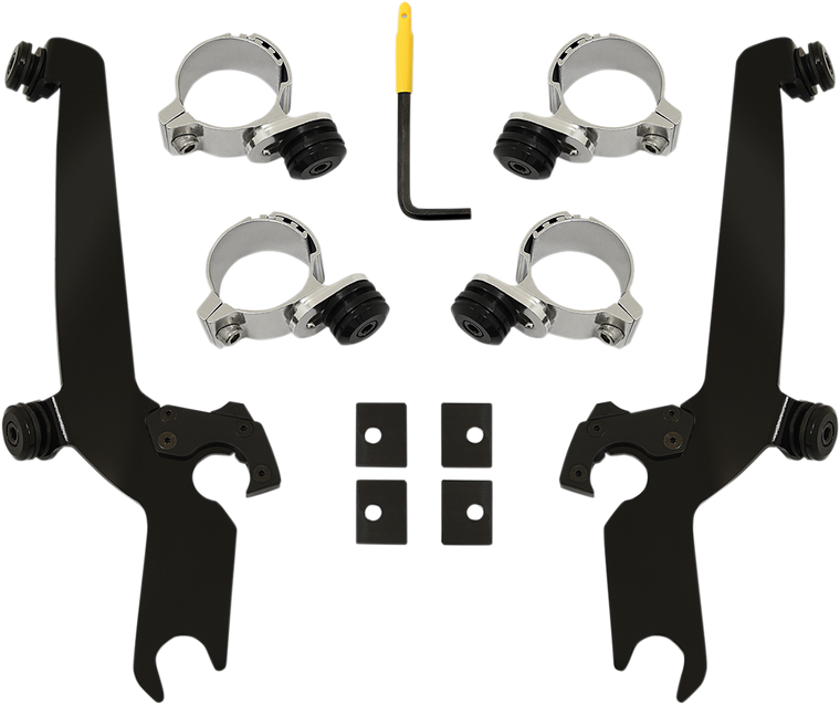 Memphis Shades - Trigger Lock Sportshield Mounting Kit - Rebel - No-Tool Trigger-Lock Mount Kit for Sportshield - MEB2031