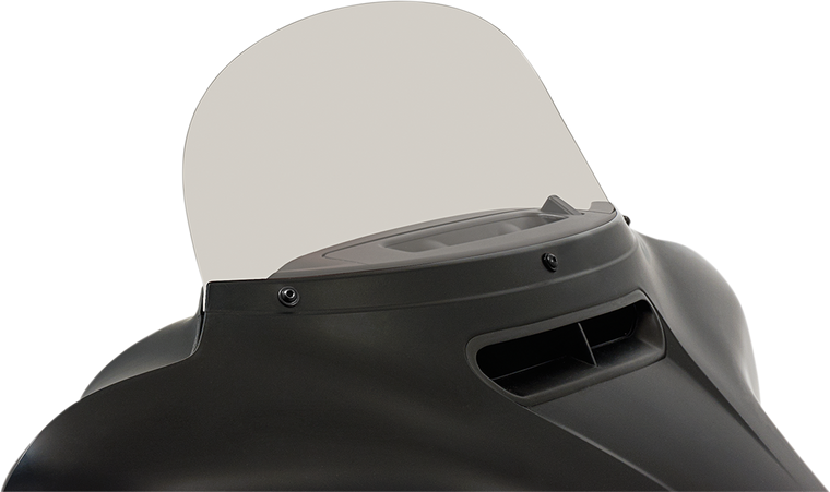 Memphis Shades - Windshield - 9" - Solar - FLHT/X '14+ - Replacement Lucite Windshield - MEP8179