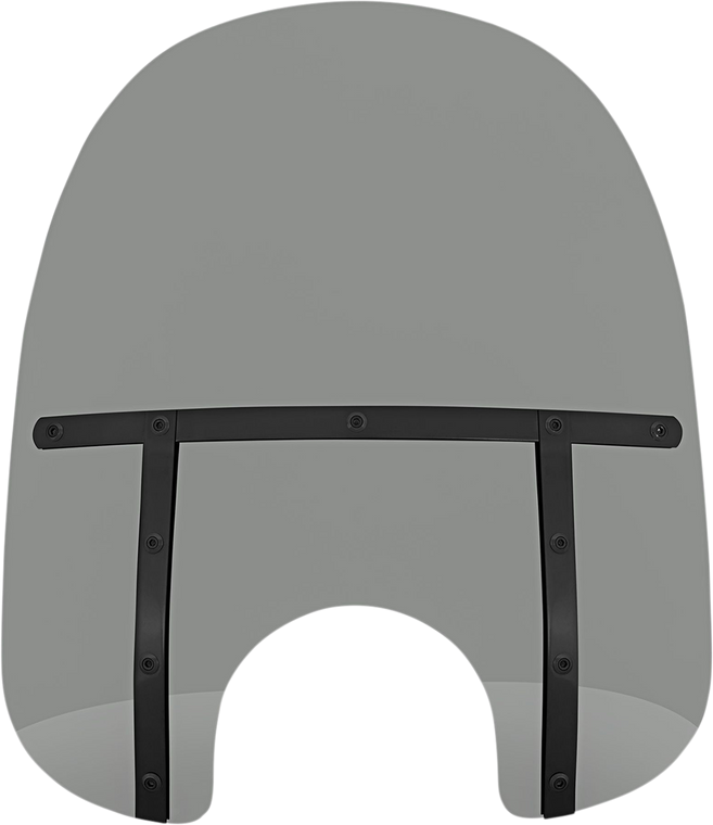 Memphis Shades - Fats Windshield - Black Smoke - 13" - Fats Windshield - MEB31112