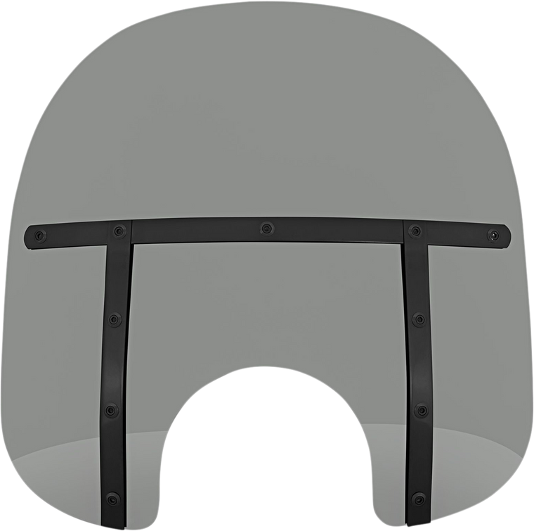 Memphis Shades - Fats Windshield - Black Smoke - 15" - Fats Windshield - MEB31212