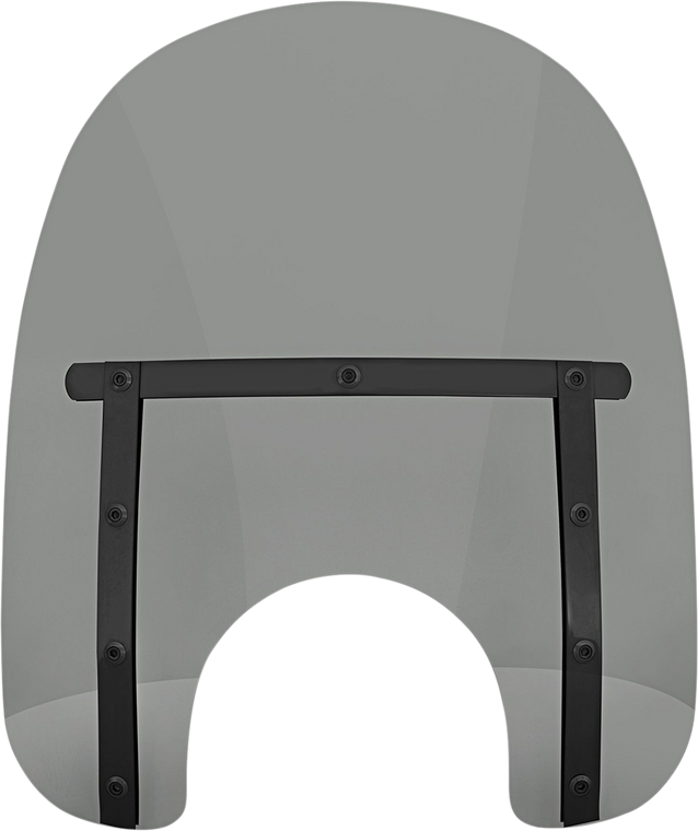 Memphis Shades - Slim - 15" - Night Shades Dark Black Smoke - Slim Windshield - MEB41112