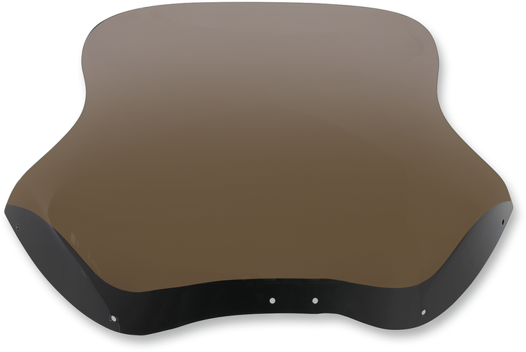 Memphis Shades - Spoiler Windshield - 10" - Smoke - FLTR '98-'13 - Spoiler Replacement Windshield for OE Fairings - MEP85701