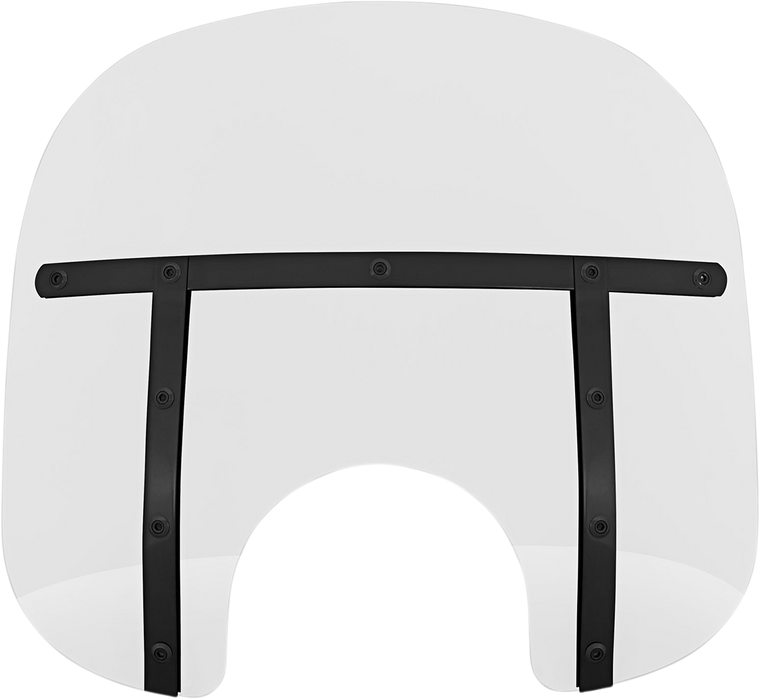 Memphis Shades - Fats Windshield - Clear - 13" - Fats Windshield - MEB3110