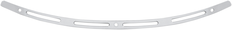 Memphis Shades - Windshield Trim - Polished - Slots - FLH '14+ - Stainless Steel Windshield Trim - MEM0974 Memphis Shades - Windshield Trim - Polished - Slots - FLH '14+ - Stainless Steel Windshield Trim - MEM0974