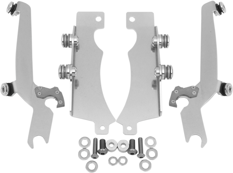 Memphis Shades - Trigger Lock Sportshield Mounting Kit - VStar1300 - No-Tool Trigger-Lock Mount Kit for Sportshield - MEM8921