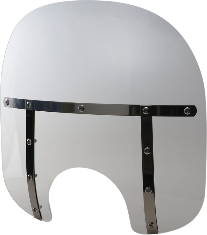 Memphis Shades - Fats Windshield - 15" - Clear - Memphis Fats Windshield - MEM3120