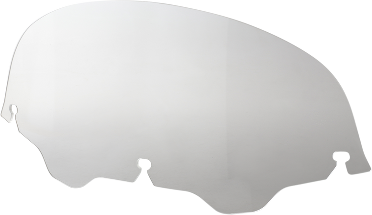 Memphis Shades - Windshield - 7" - Clear -  FLHT/X '96-'13 - Replacement Lucite Windshield - MEP8140