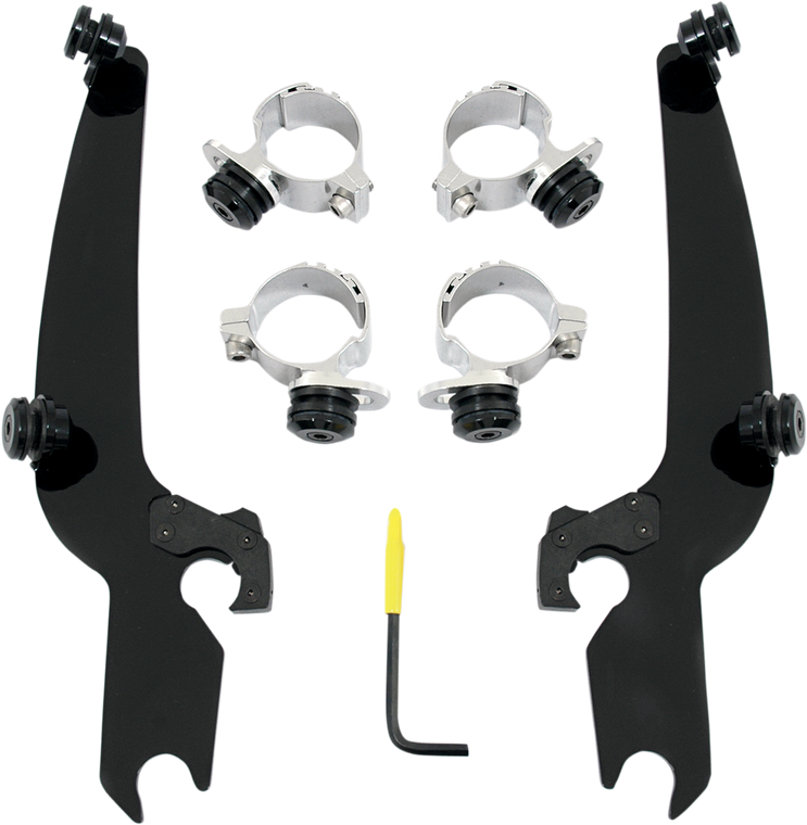 Memphis Shades - Trigger Lock Sportshield Mounting Kit - Bolt - Black - No-Tool Trigger-Lock Mount Kit for Sportshield - MEB1992 Memphis Shades - Trigger Lock Sportshield Mounting Kit - Bolt - Black - No-Tool Trigger-Lock Mount Kit for Sportshield - MEB1992