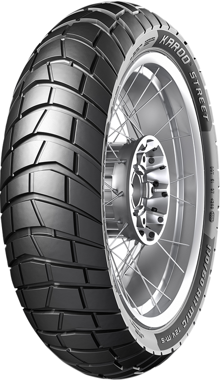 Metzeler - Tire - Karoo Street - Rear - 180/55R17 - 73V - Karoo Street Tire  Rear - 3555900