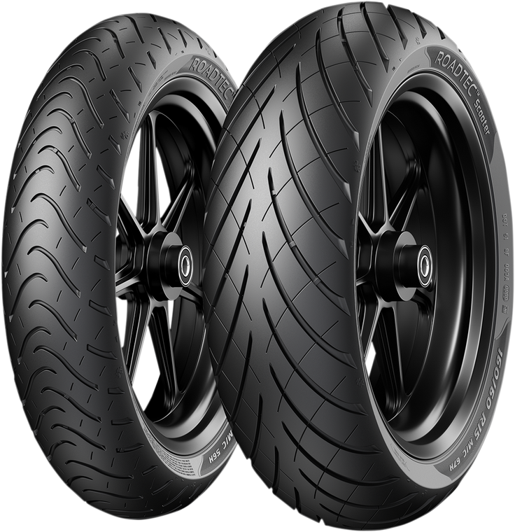 Metzeler - Tire - Roadtec Scooter - Front - 120/70R14 - 55H - Roadtec Scooter Tire - 3119900