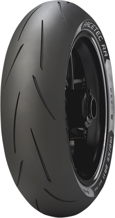Metzeler - Tire - Racetec RR - Rear - 180/55ZR17 - (73W) - Racetec RR Tire  Rear - 2525900 Metzeler - Tire - Racetec RR - Rear - 180/55ZR17 - (73W) - Racetec RR Tire  Rear - 2525900