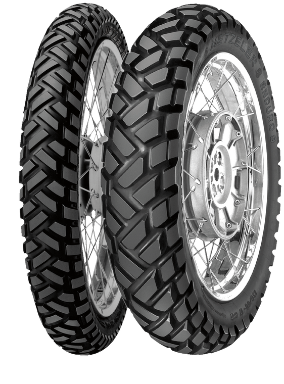 Metzeler - Tire - Enduro 3 Sahara - Rear - 120/80-18 - 62S - Enduro 3 Sahara Dual-Sport Tire  Rear - 4148700