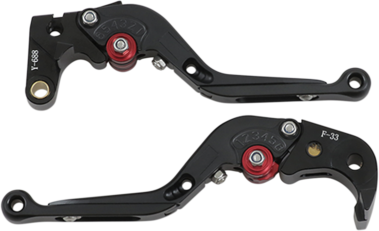 Mgp - Lever Set - MGP - Black - MGP Brake and Clutch Lever Set - 40801-2600