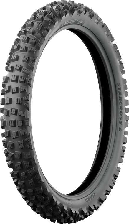 Michelin - Tire - Starcross 6 Hard - Front - 90/100-21 - 57M - Starcross 6 Hard Tire - 17740