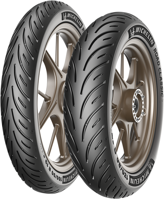 Michelin - Tire - Road Classic - Front - 100/90B19 - 57V - Road Classic Tire - 20685
