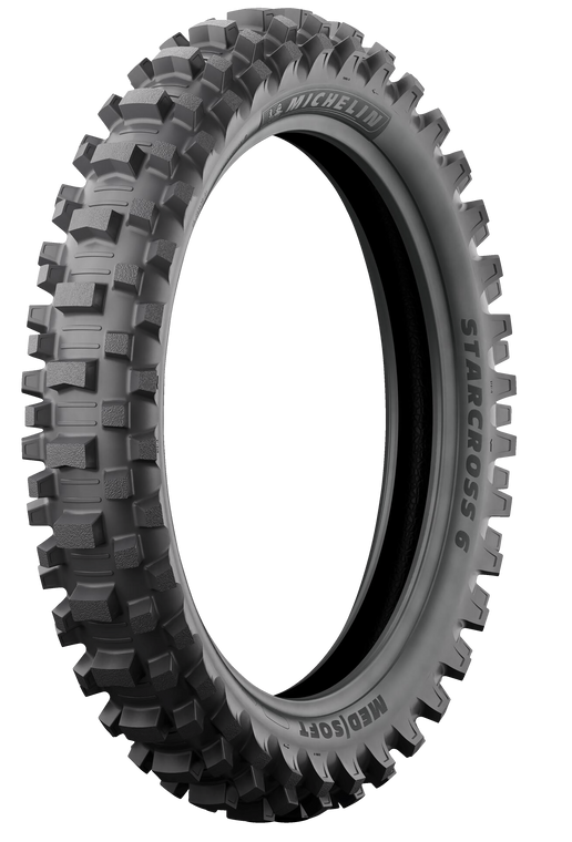 Michelin - Tire - Starcross 6 Medium Soft - Rear - 100/90-19 - 57M - Starcross 6 Medium Soft Tire - 53769