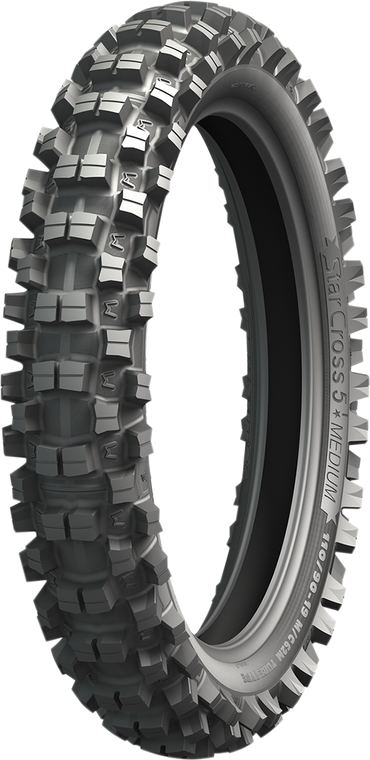 Michelin - Tire - Starcross 5 Medium - Rear - 90/100-16 - 51M - Starcross 5 Medium Tire - 30219