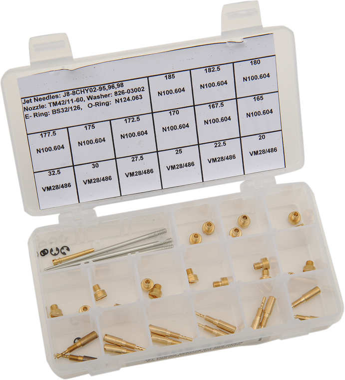 Mikuni - HSR Series 45 Jet Kit - Jet Kits For HSR42/HSR45/HSR48 - KHS-045