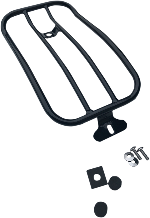 Motherwell - Luggage Rack - Gloss Black - FXLR - 7" Solo Luggage Rack - MWL-118-GB