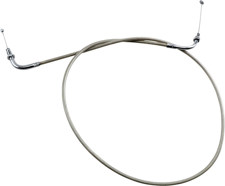 Motion Pro - Throttle Cable - Push - Yamaha - Stainless Steel - Armor Coat Stainless Steel Throttle/Idle Cable for Cruisers - 65-0279