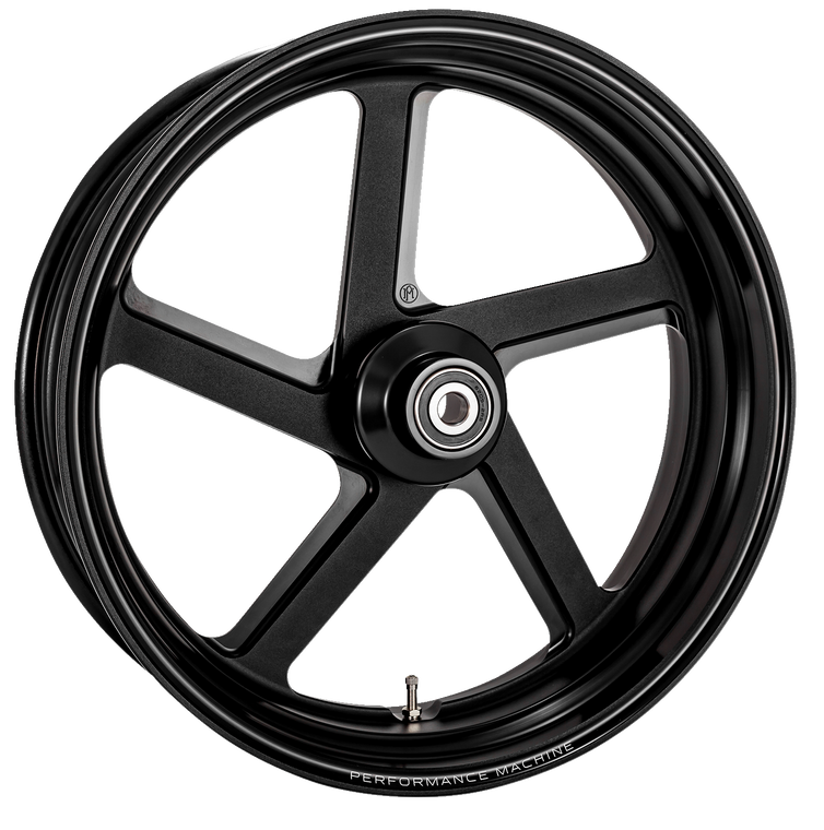 Performance Machine - Wheel - Pro-Am - Dual Disc/ABS - Front - Black Ops - 18"x5.50" - Phatour 180 Contour Series Front Pro Am Wheel - 12047814RPROSMB