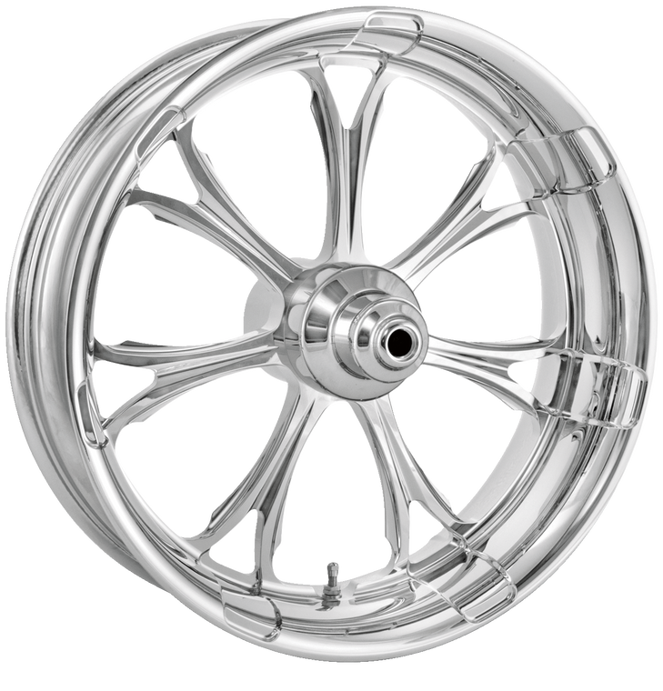 Performance Machine - Wheel - Paramount - Rear/Single Disc - with ABS - Chrome - 18"x5.50" - '09+ FLT - One-Piece Aluminum Wheel  Paramount - 12697814RPARCH