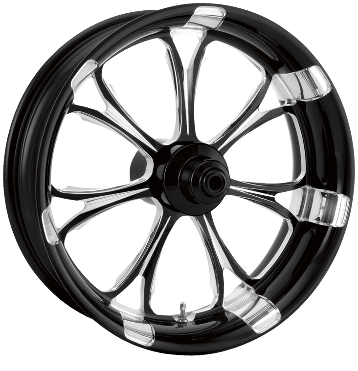 Performance Machine - Wheel - Paramount - Rear/Single Disc - No ABS - Platinum Cut - 18"x5.50" - '09+ FLT - One-Piece Aluminum Wheel  Paramount - 12707814RPARBMP Performance Machine - Wheel - Paramount - Rear/Single Disc - No ABS - Platinum Cut - 18"x5.50" - '09+ FLT - One-Piece Aluminum Wheel  Paramount - 12707814RPARBMP