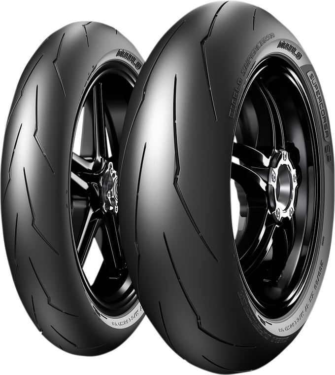 Pirelli - Tire - Diablo Supercorsa SP V3 - Rear - 180/55ZR17 - (73W) - Diablo Supercorsa V3 Tire  Rear - 3106800